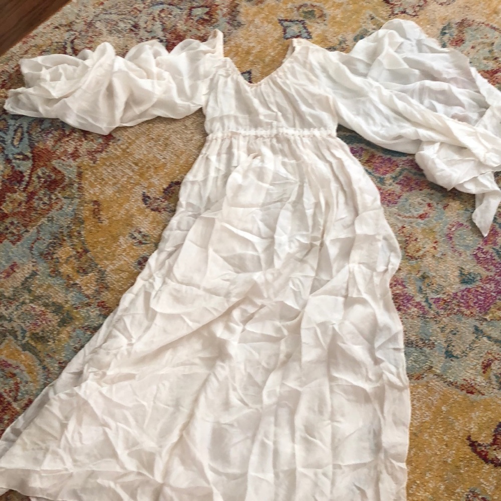 Silk Renaissance gown